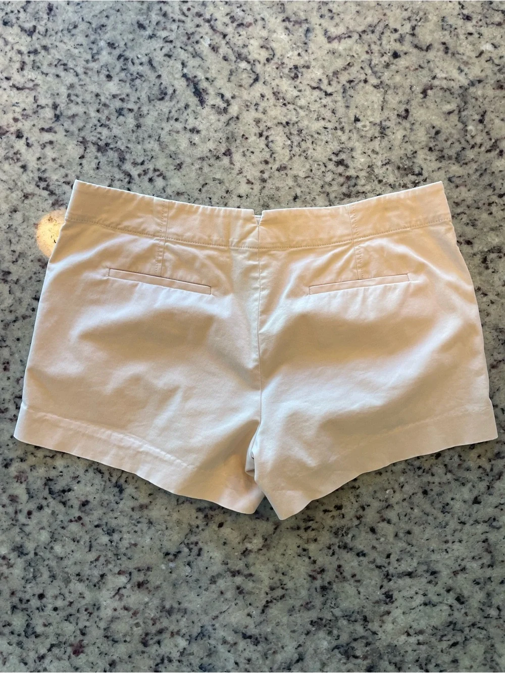 New J. Crew Cotton stretch chino Shorts in Light peach 10